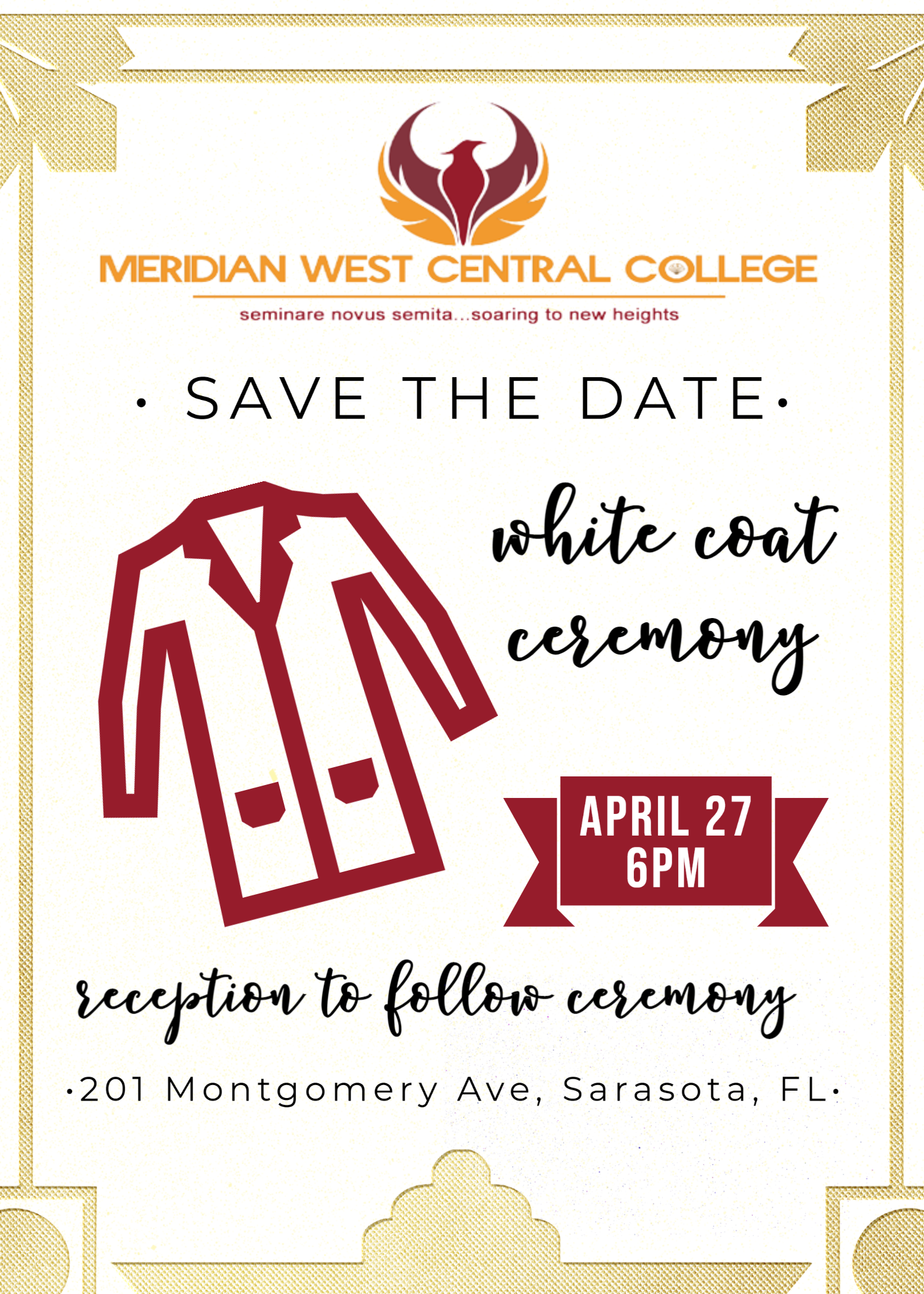 White Coat Ceremony Poster