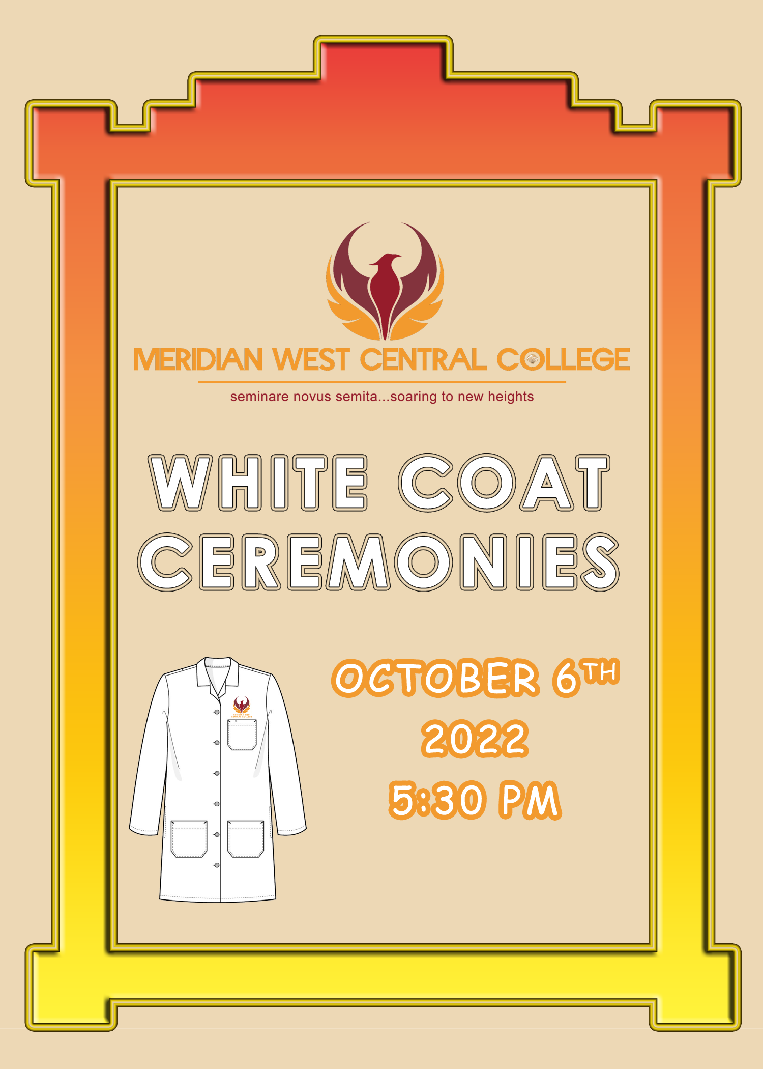 White Coat Ceremony Poster